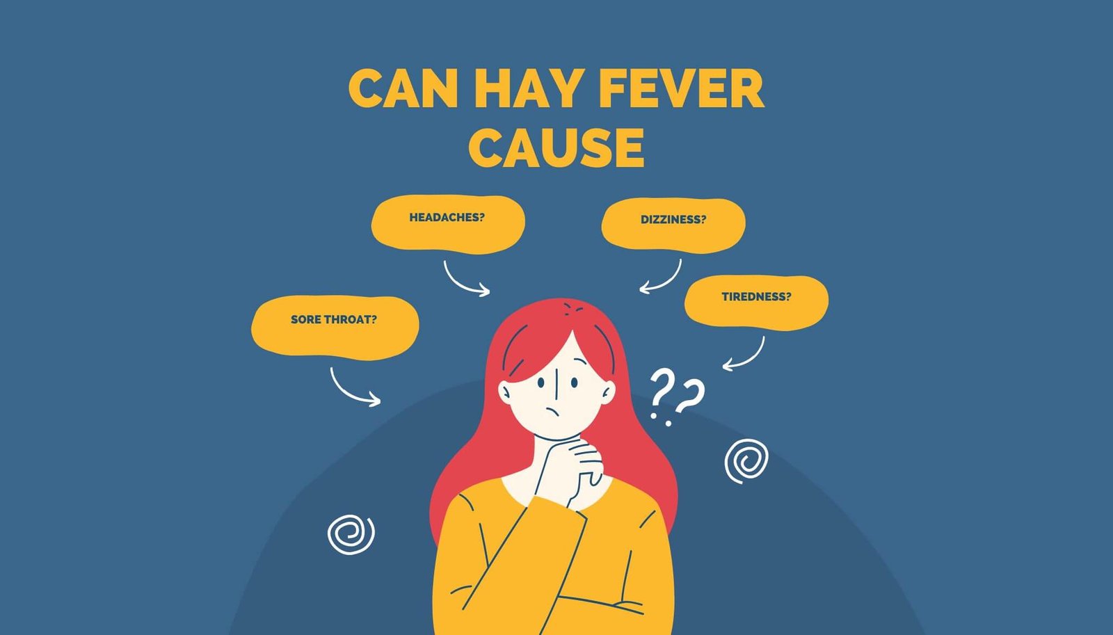 can hay fever make you tired